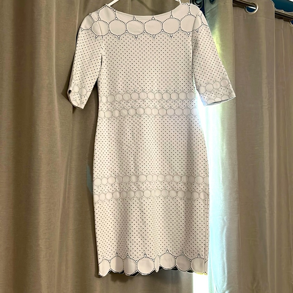 White Julia Jordan dress